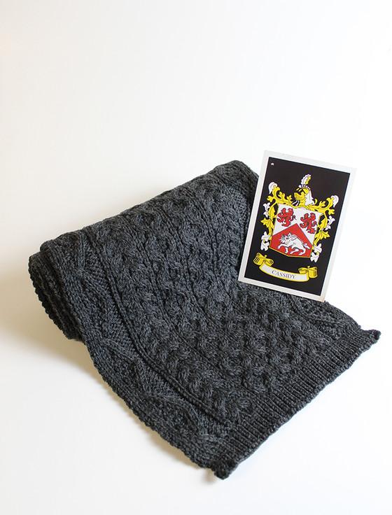 Aran Cashmere Cassidy Clan Scarf