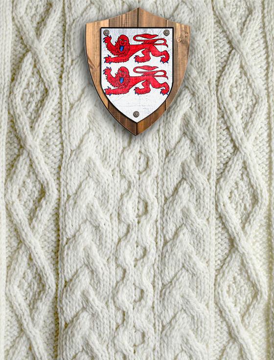 Aran Cashmere Clancy Clan Aran Throw