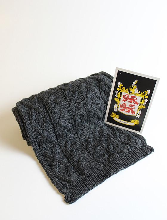 Aran Cashmere Clancy Clan Scarf