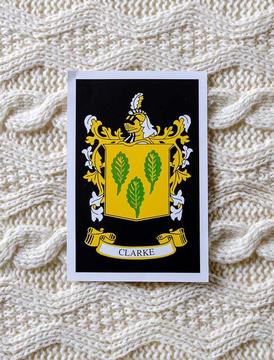Aran Cashmere Clarke Clan Aran Throw
