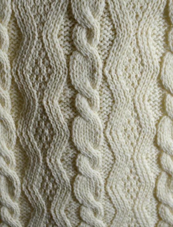 Aran Cashmere Clarke Clan Scarf