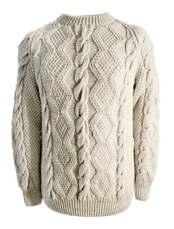 aran cashmere Clarke Clan Sweater