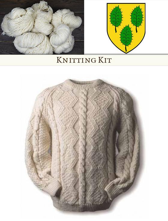 aran cashmere Clarke Knitting Kit