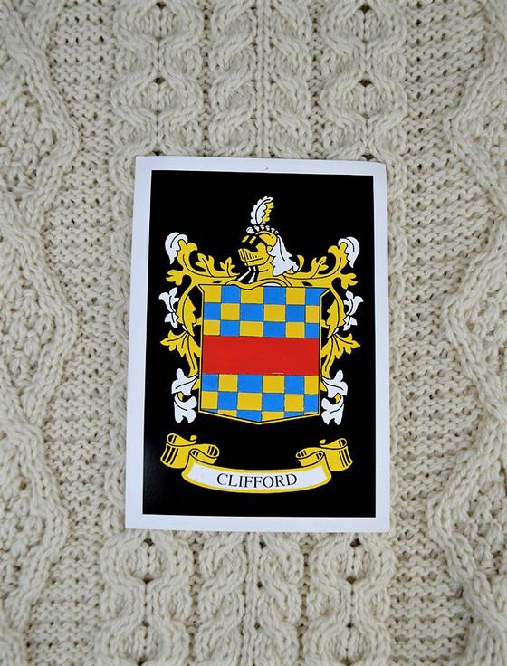 Aran Cashmere Clifford Clan Scarf