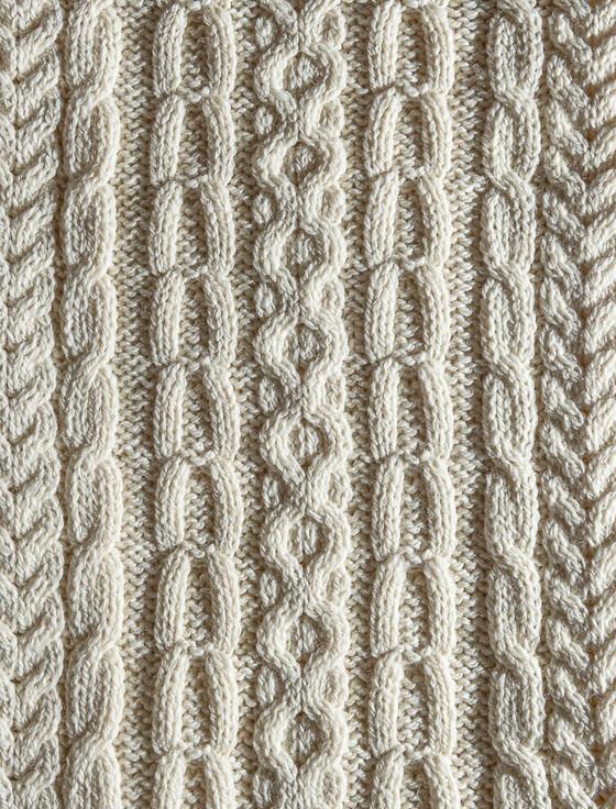 Aran Cashmere Cole Clan Scarf