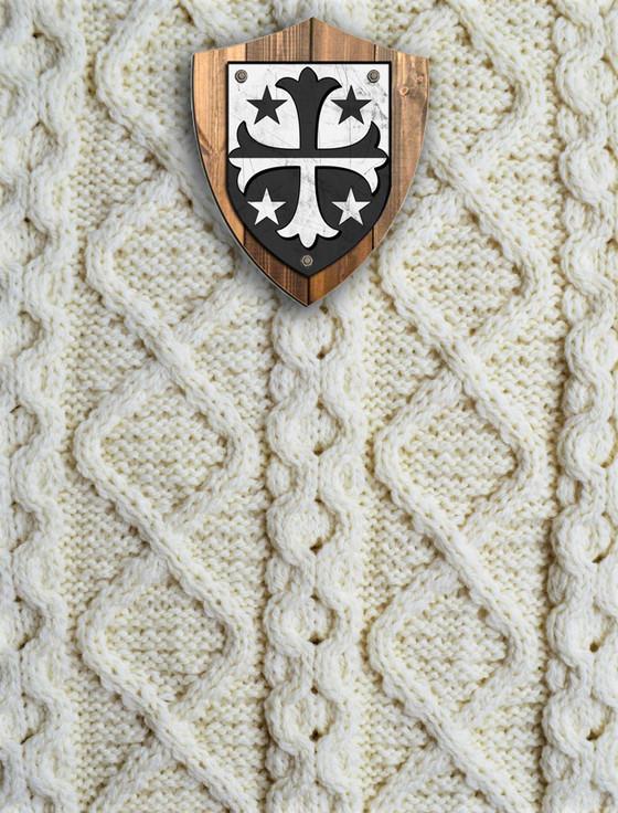 aran cashmere Coleman Clan Aran Throw