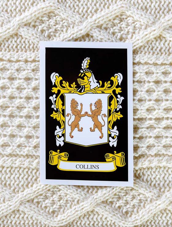 Aran Cashmere Collins Clan Aran Throw