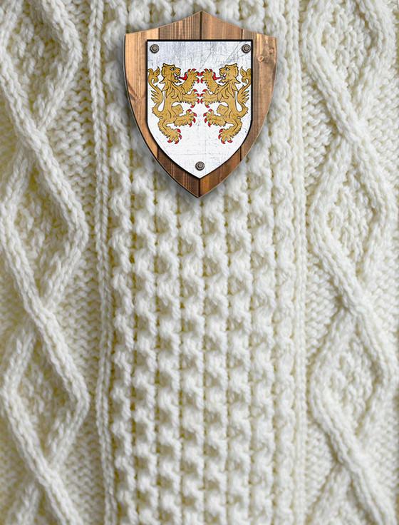 Aran Cashmere Collins Clan Aran Throw