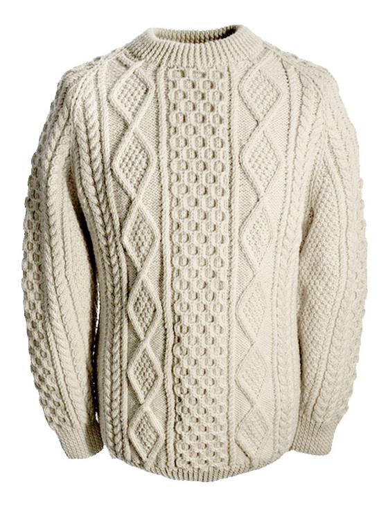 aran cashmere Collins Clan Sweater