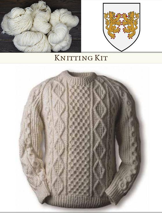 aran cashmere Collins Knitting Kit