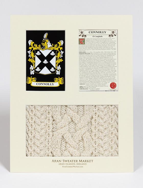 Aran Cashmere Connolly Clan Aran & History Display