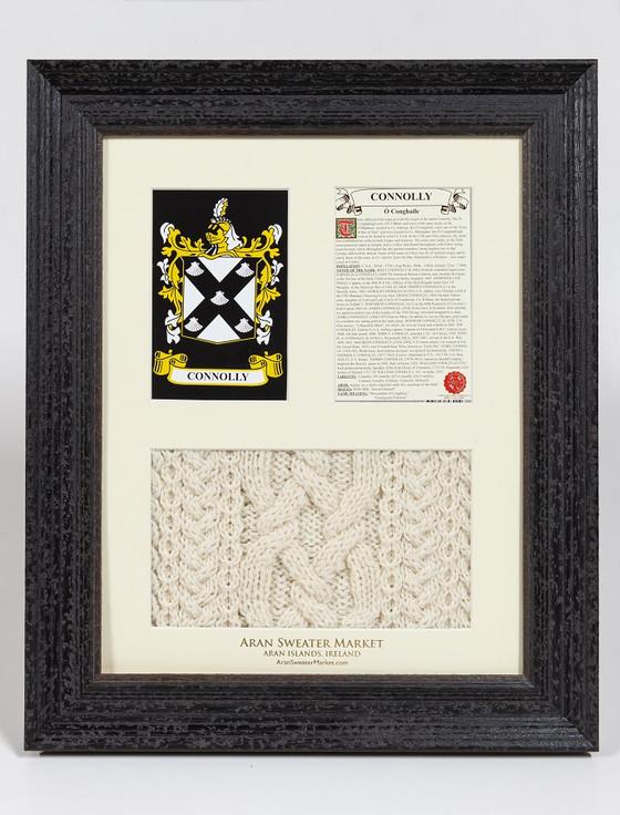 aran cashmere Connolly Clan Aran & History Display