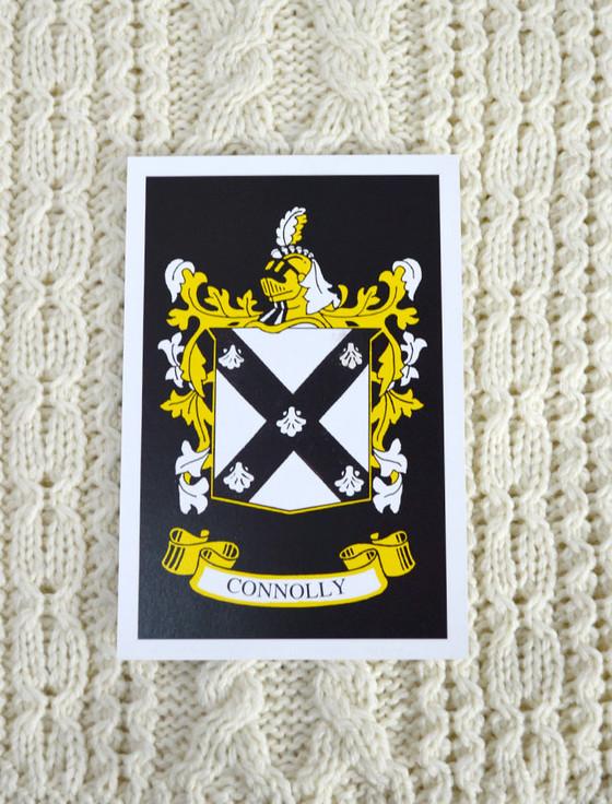 aran cashmere Connolly Clan Aran Throw