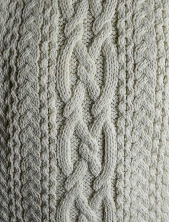 Aran Cashmere Connolly Clan Scarf