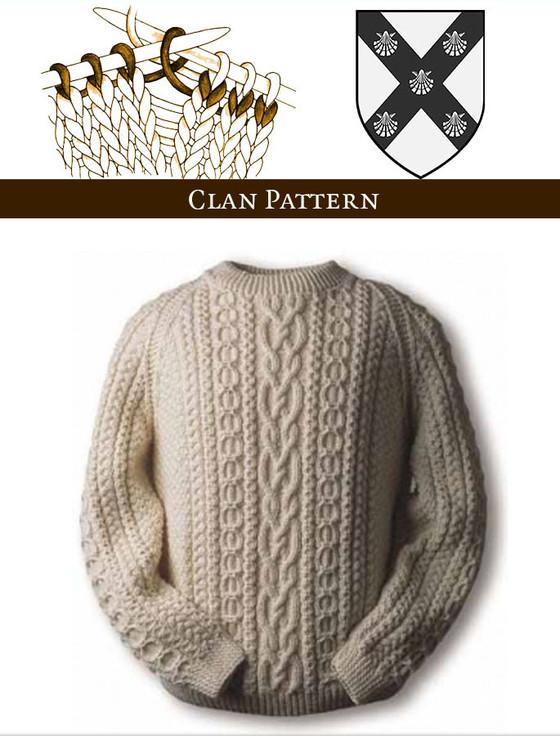 aran cashmere Connolly Knitting Pattern