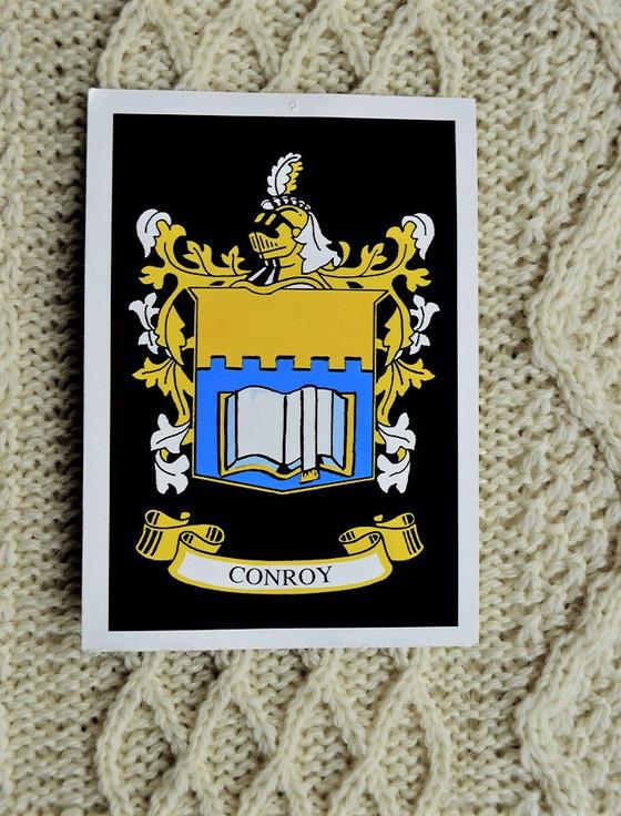 Aran Cashmere Conroy Clan Aran Throw