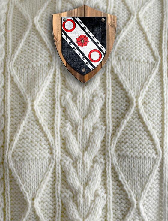 Aran Cashmere Conway Clan Aran Throw