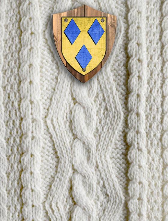Aran Cashmere Costello Clan Aran Throw