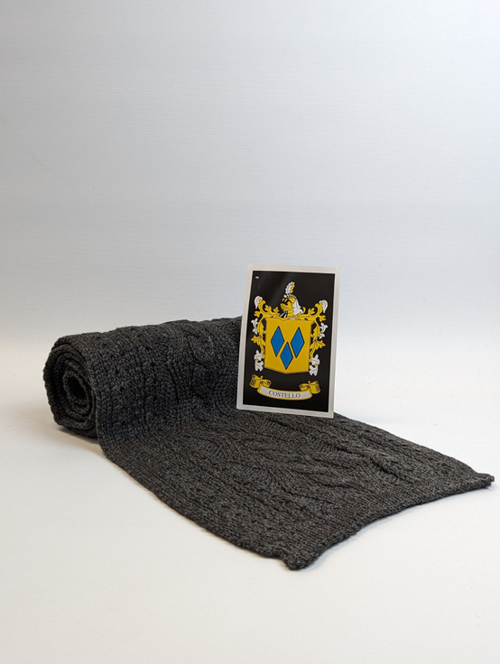 Aran Cashmere Costello Clan Scarf