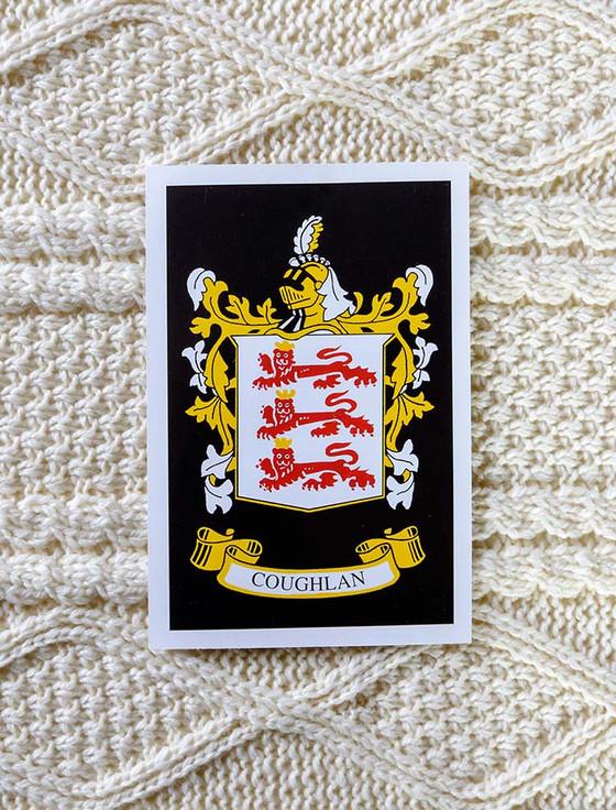 Aran Cashmere Coughlan Clan Aran Throw