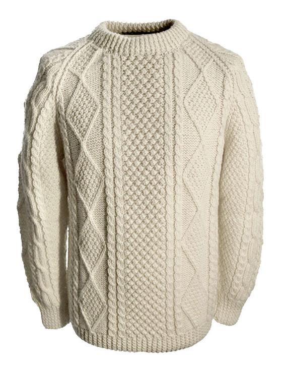 aran cashmere Coughlan Clan Sweater