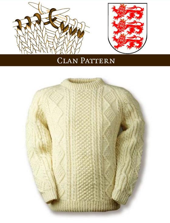 aran cashmere Coughlan Knitting Pattern
