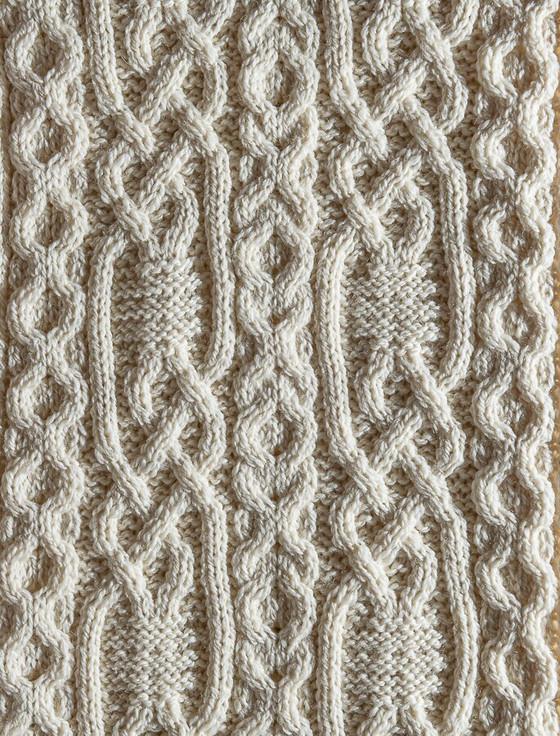 Aran Cashmere Crawford Clan Scarf