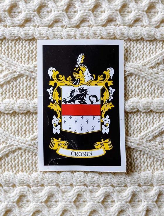 Aran Cashmere Cronin Clan Aran Bed Runner