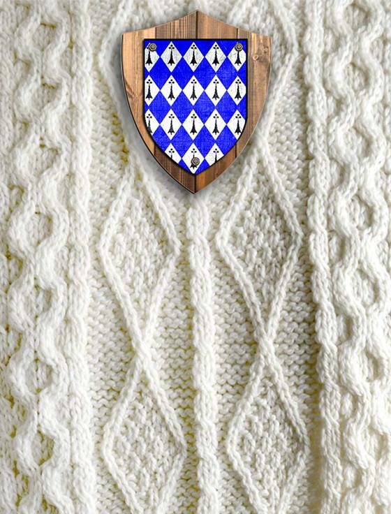 Aran Cashmere Cronin Clan Aran Throw