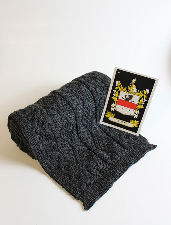 Aran Cashmere Cronin Clan Scarf