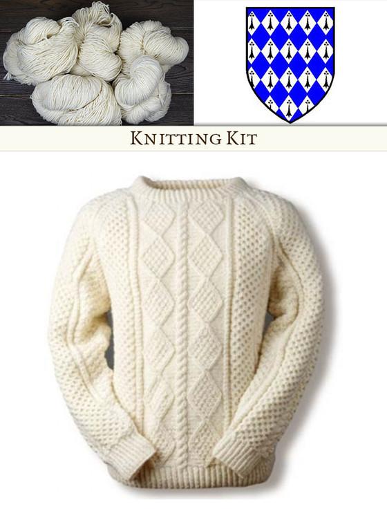aran cashmere Cronin Knitting Kit