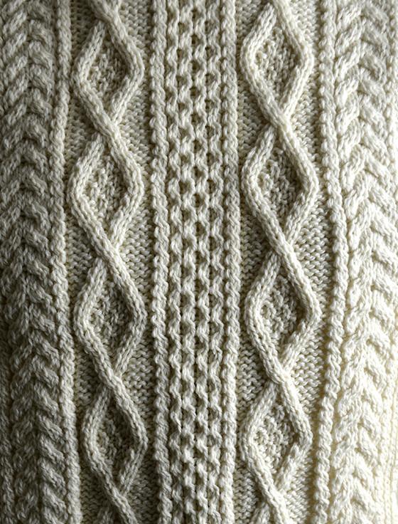 Aran Cashmere Crowley Clan Scarf
