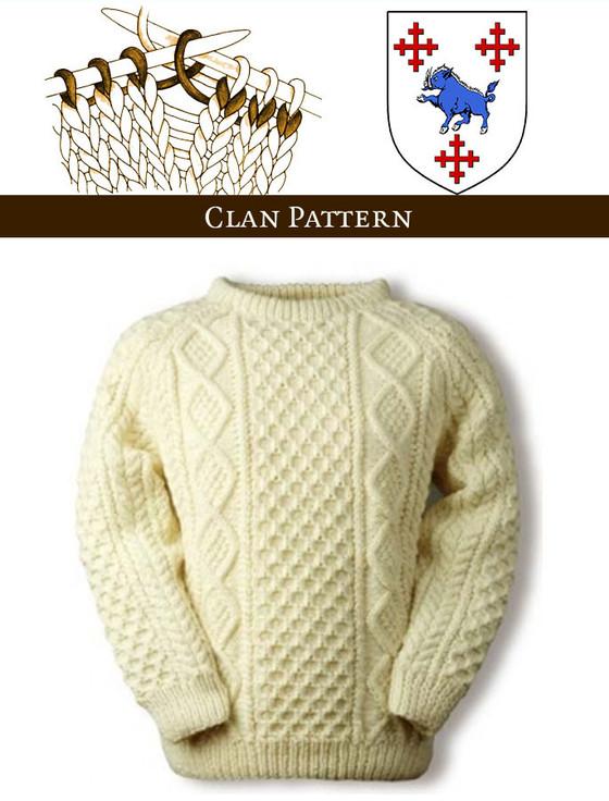 aran cashmere Crowley Knitting Pattern