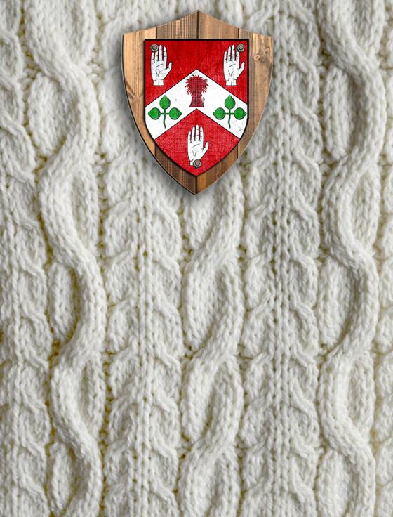 Aran Cashmere Cullen Clan Aran Throw