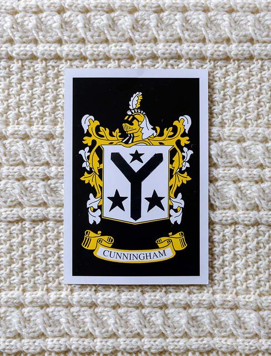 Aran Cashmere Cunningham Clan Aran Throw
