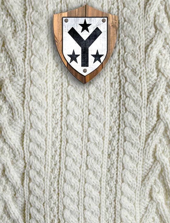 Aran Cashmere Cunningham Clan Aran Throw