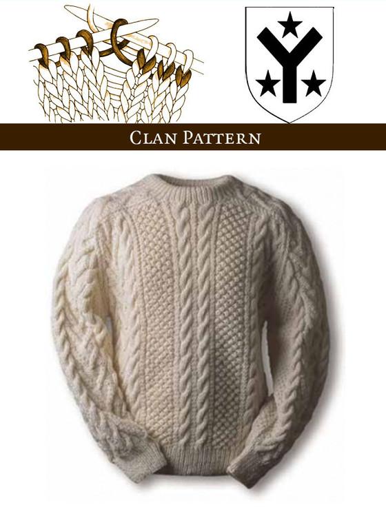 aran cashmere Cunningham Knitting Pattern
