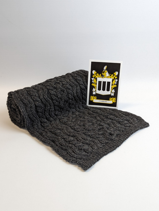 Aran Cashmere Curran Clan Scarf