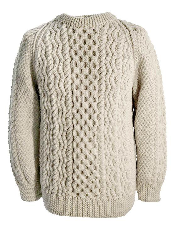 aran cashmere Curran Clan Sweater