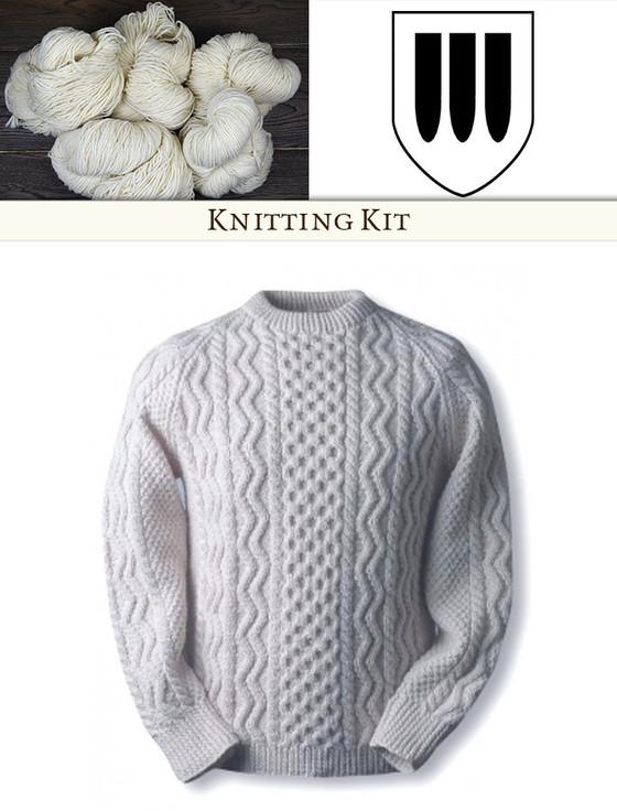 aran cashmere Curran Knitting Kit