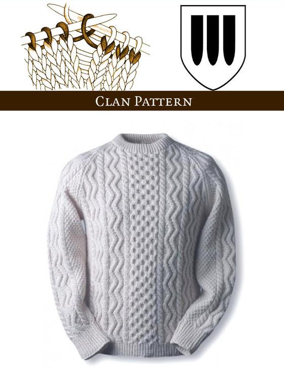 aran cashmere Curran Knitting Pattern