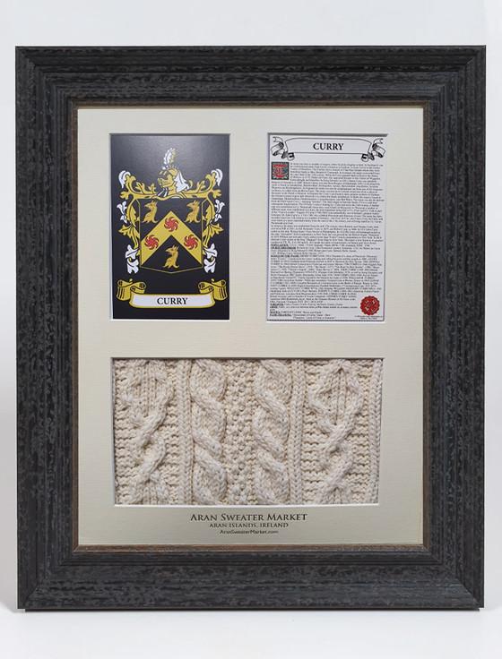 aran cashmere Curry Clan Aran & History Display