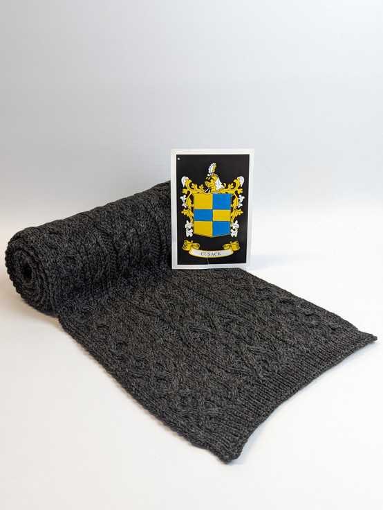Aran Cashmere Cusack Clan Scarf