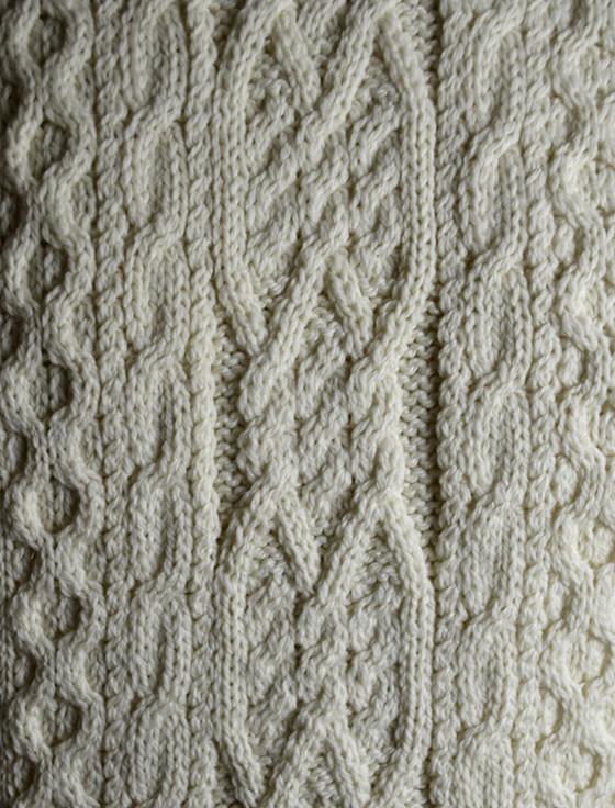 Aran Cashmere Cusack Clan Scarf