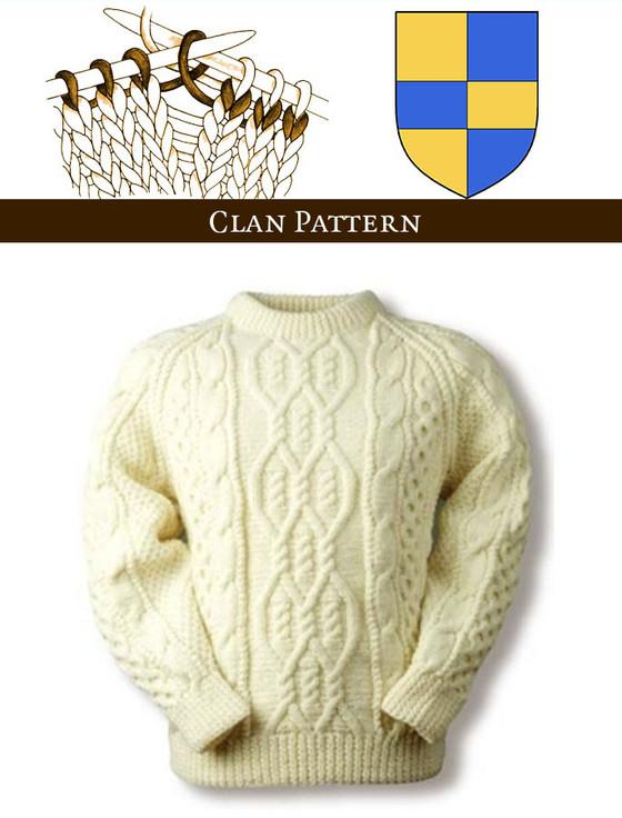 aran cashmere Cusack Knitting Pattern