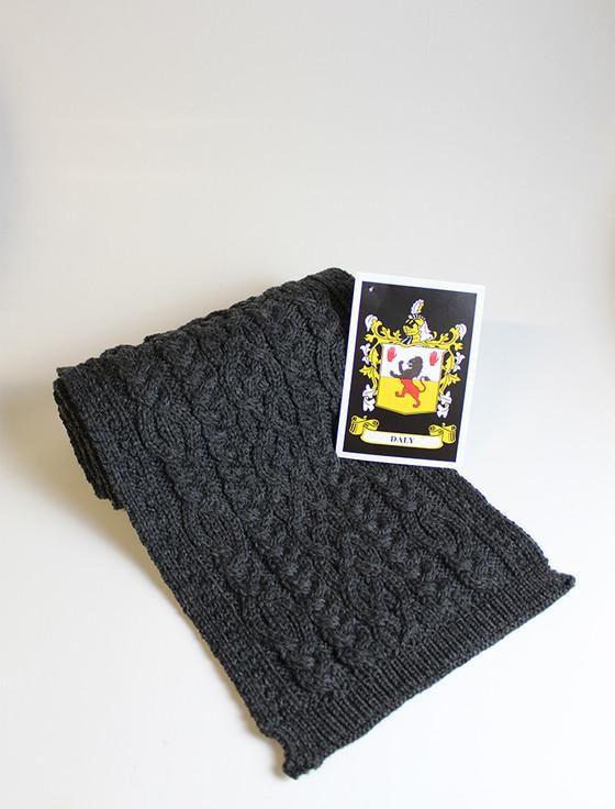 Aran Cashmere Daly Clan Scarf
