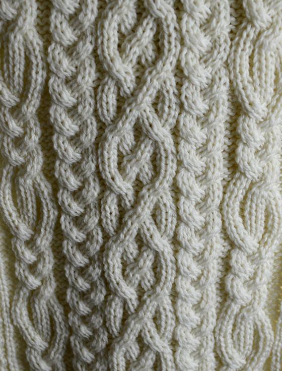 Aran Cashmere Daly Clan Scarf