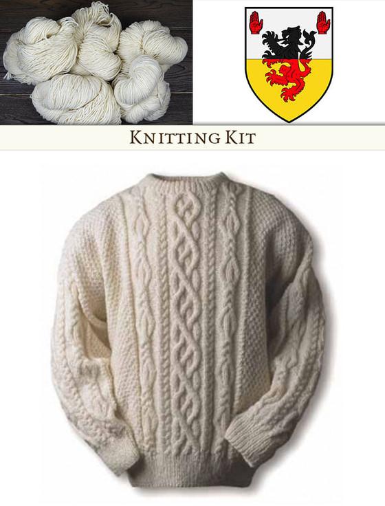 aran cashmere Daly Knitting Kit