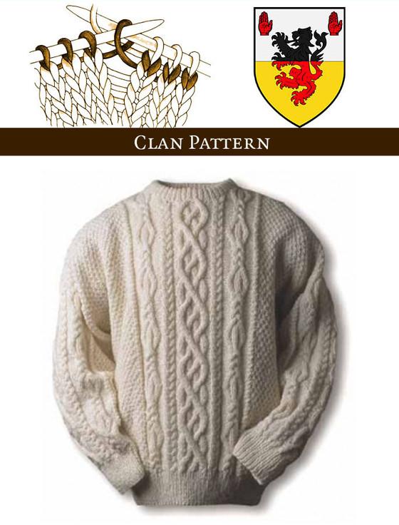 aran cashmere Daly Knitting Pattern