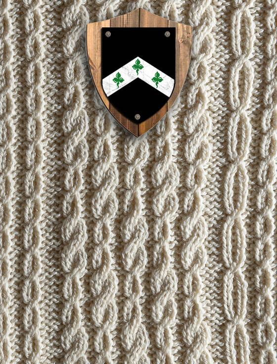 aran cashmere Davis Clan Aran Throw